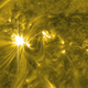 The Sun flaring in 2012.
